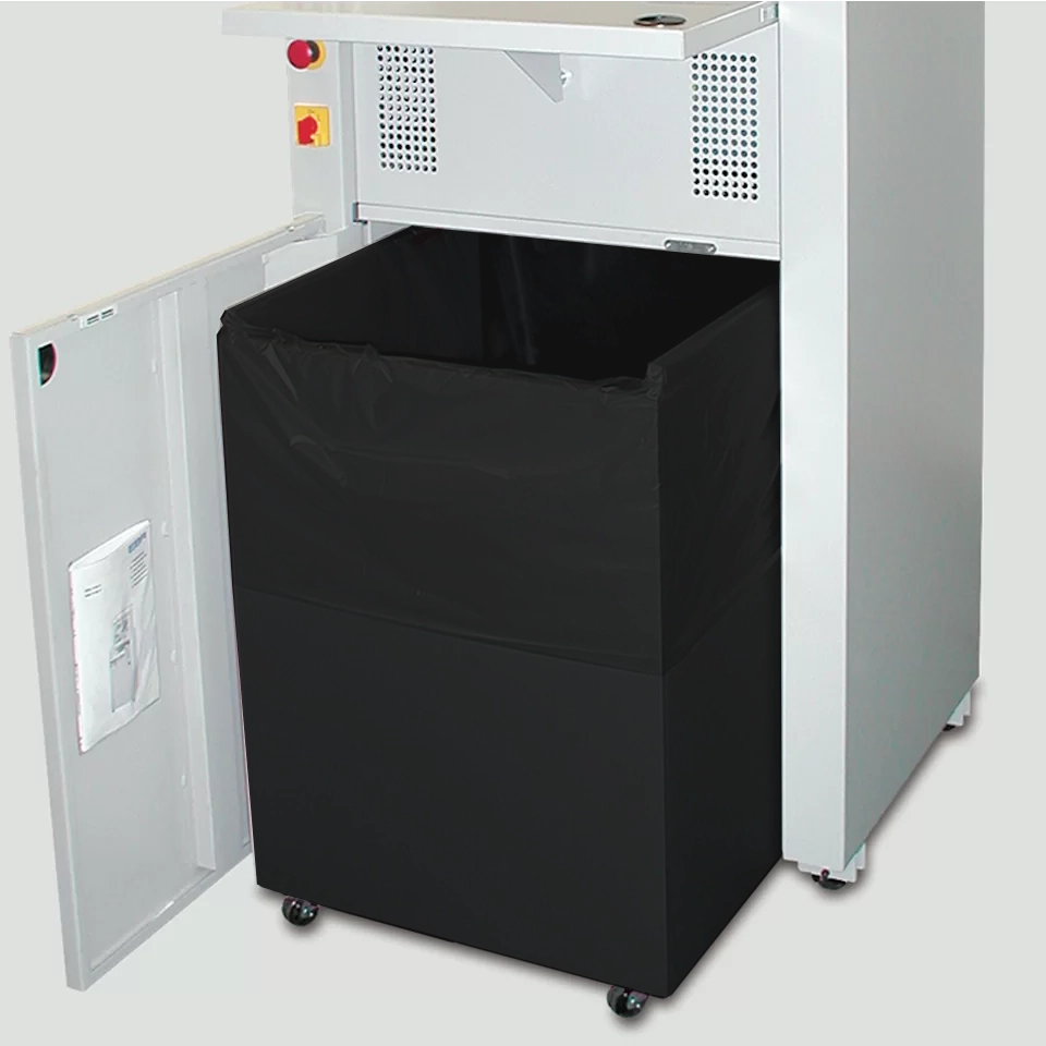 Image showing a black shred bin for the Destroyit 4606